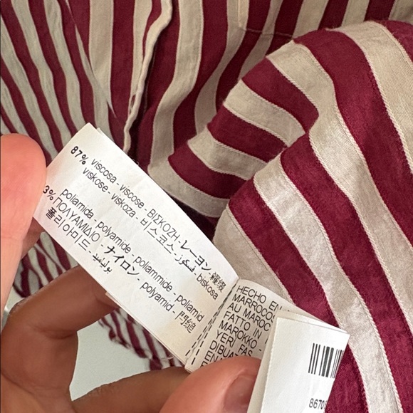 Zara Striped Buttondown Shirt - Picture 5 of 5